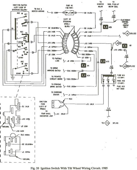 Dive into the Past: Unraveling the Mysteries of 1985 Dodge Truck Ignition with Our Wiring Diagram!